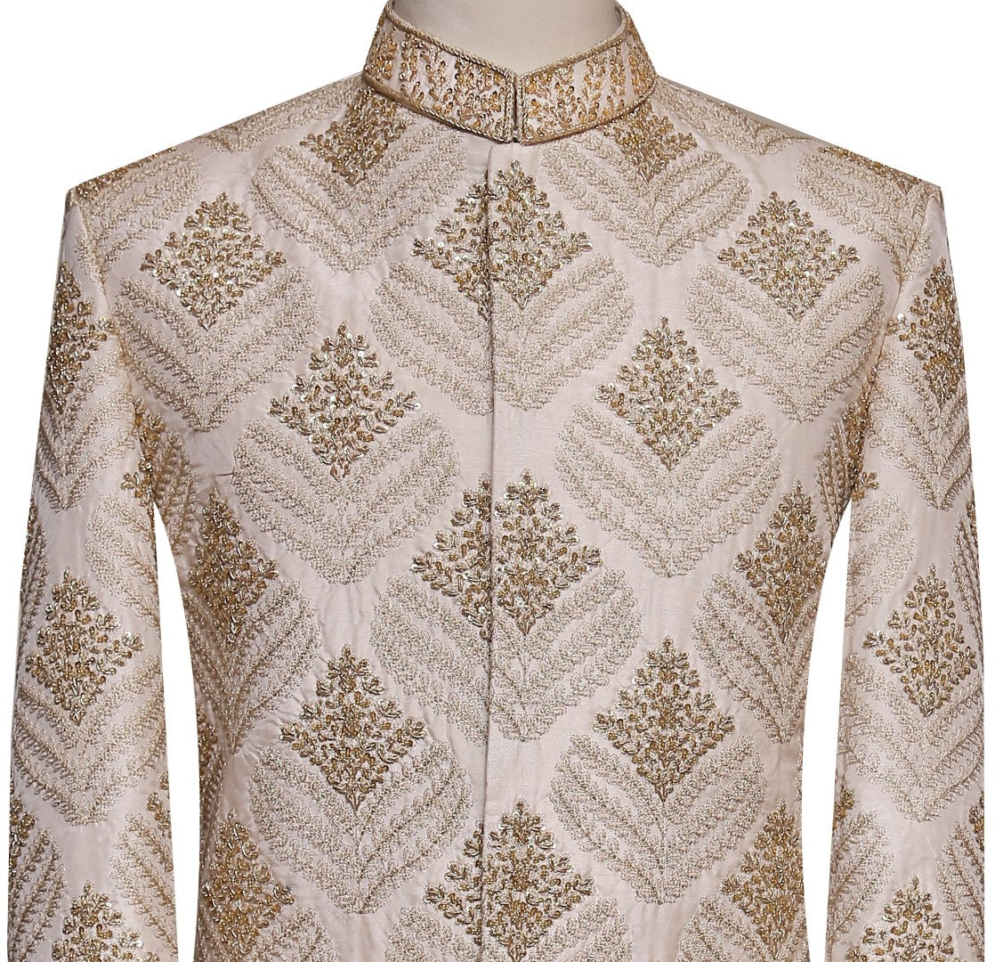 Luxury Iconic Skin Golden Sherwani	Skin Gold