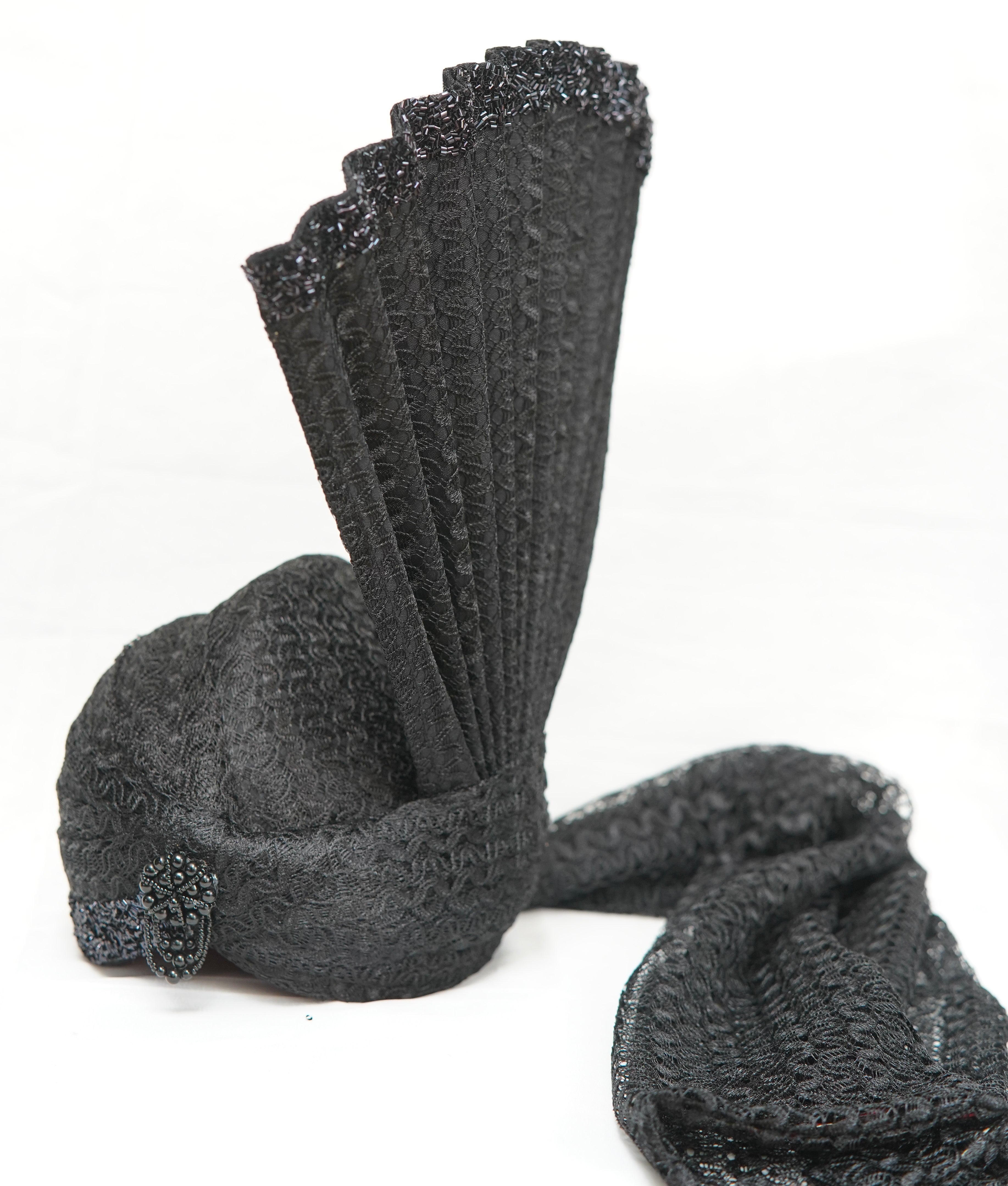 Jet Black Aitchison Wedding Kulla for Groom