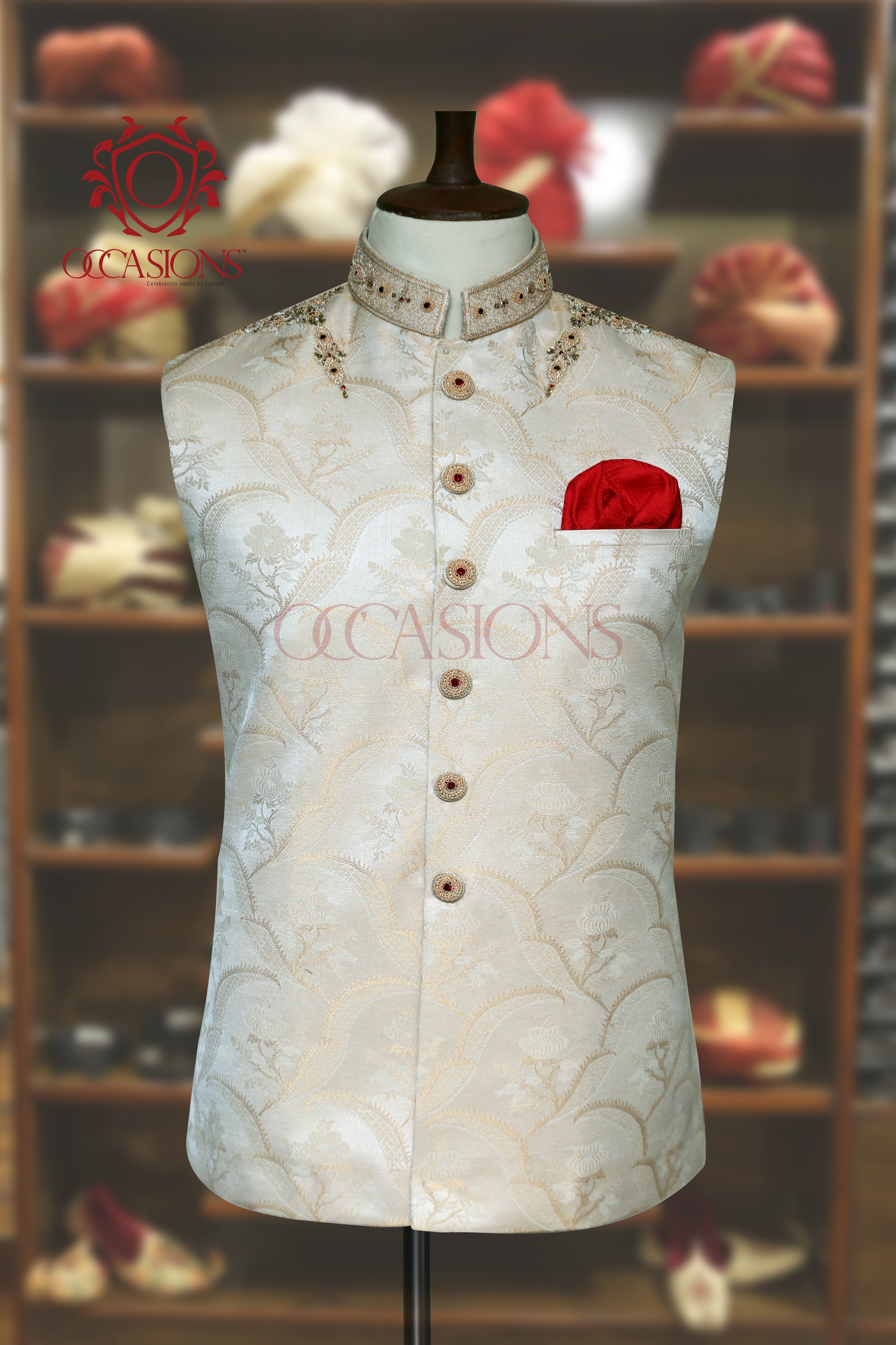 Iconic Golden Waistcoat Golden