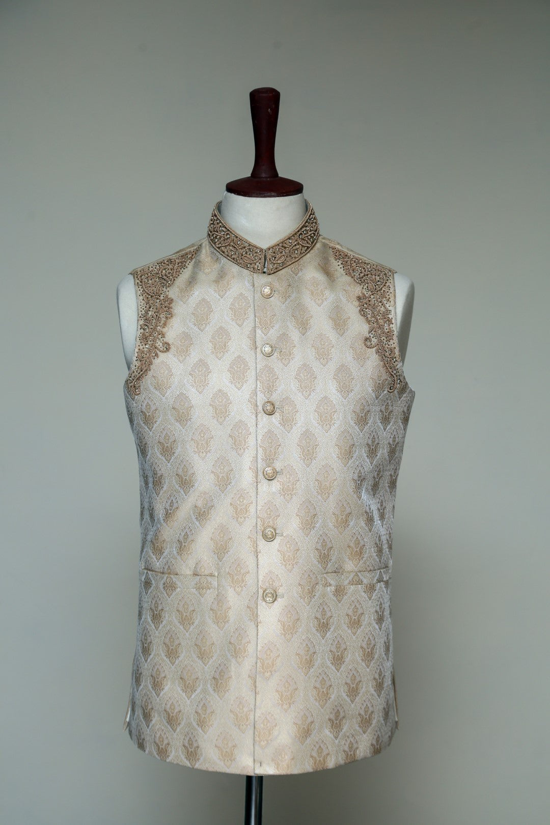 Iconic Royal Gold Waistcoat Golden
