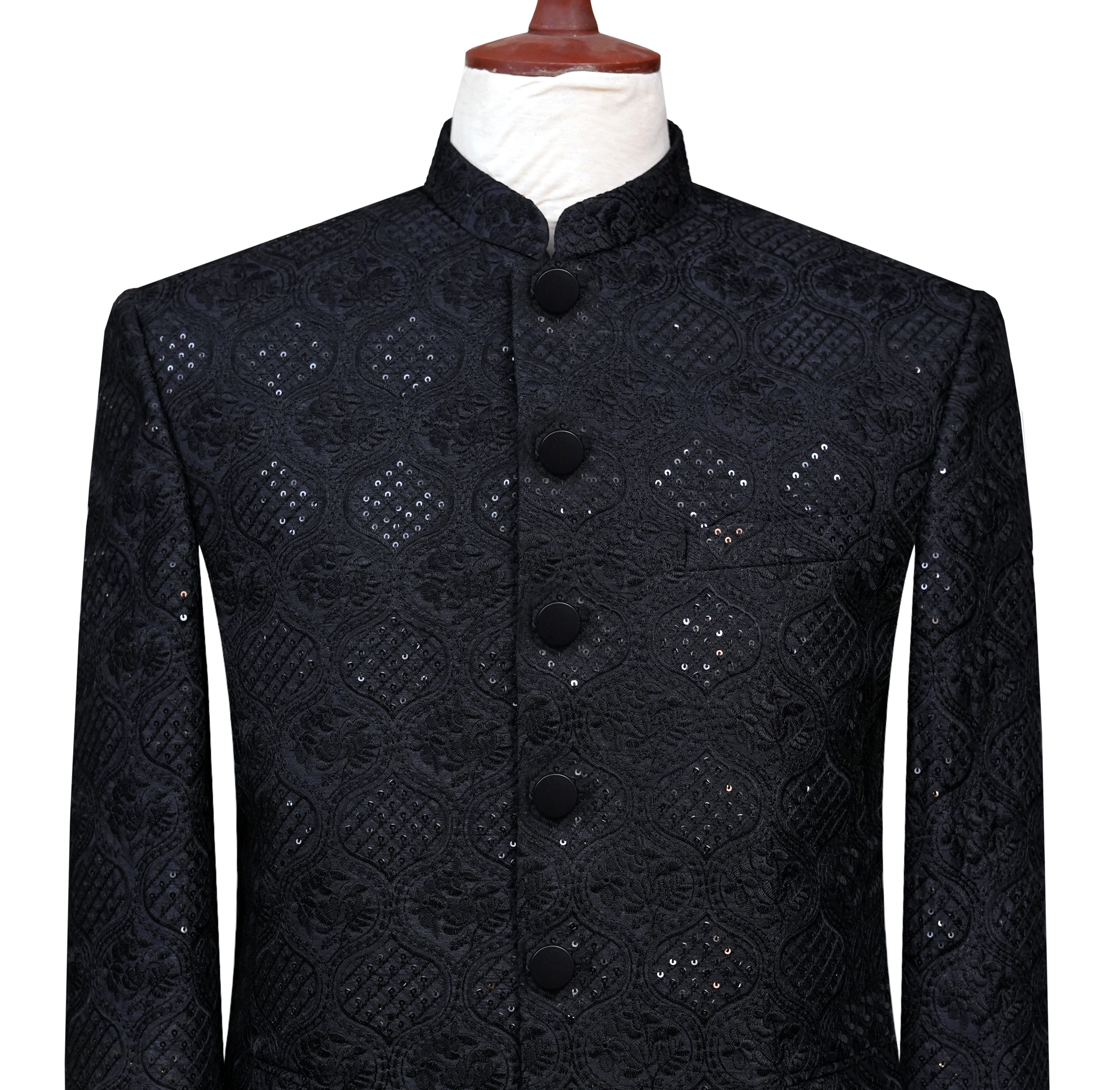Sequence EMB Royal Black Prince Coat Black