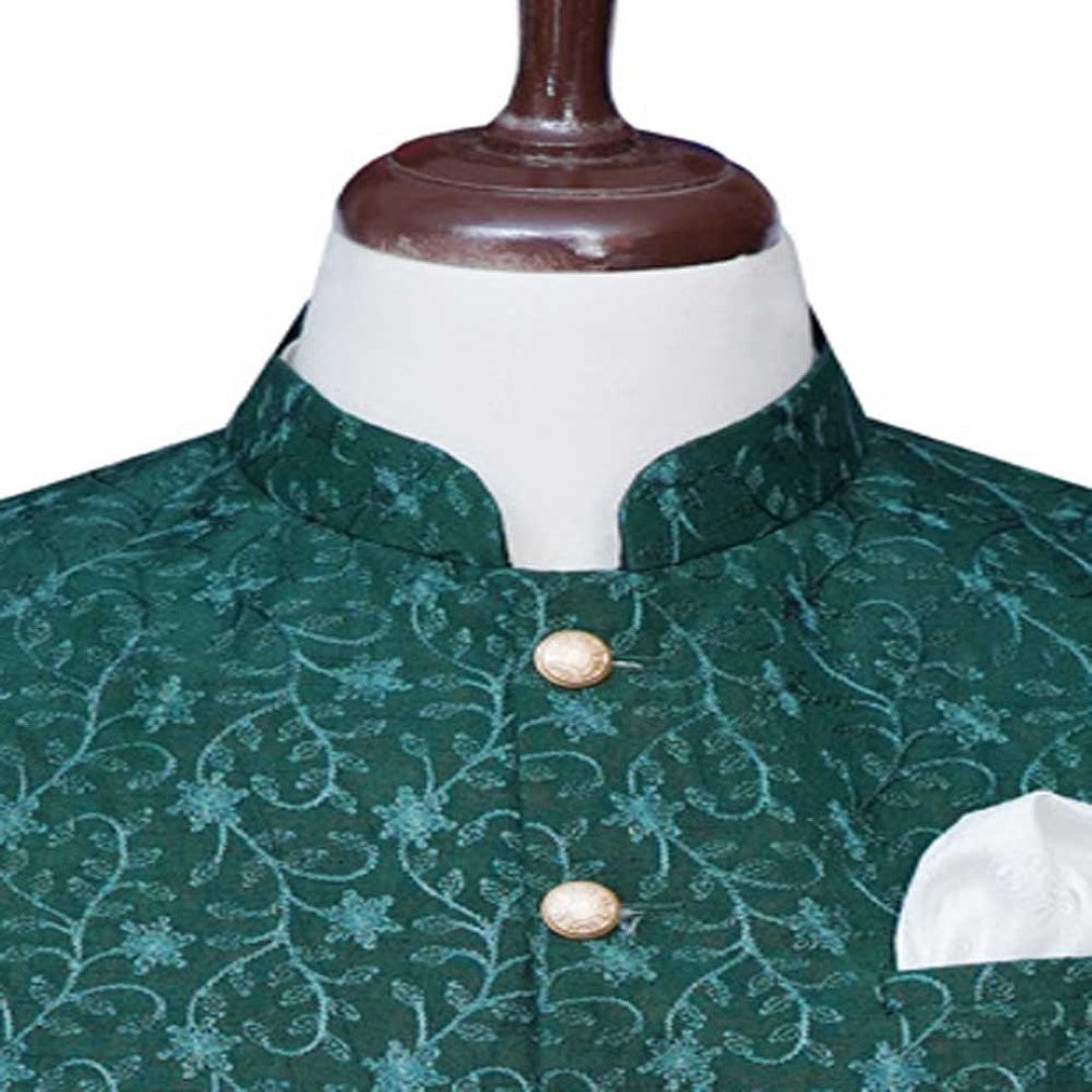Bottle Green Antique Waistcoat Bottle Green