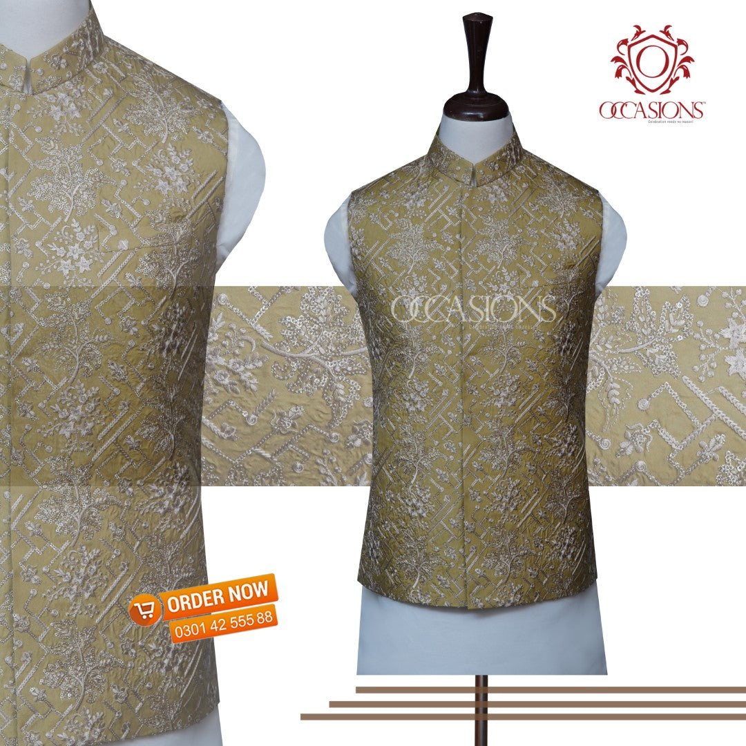 Dry Henna Skin Golden Waistcoat Dry Henna
