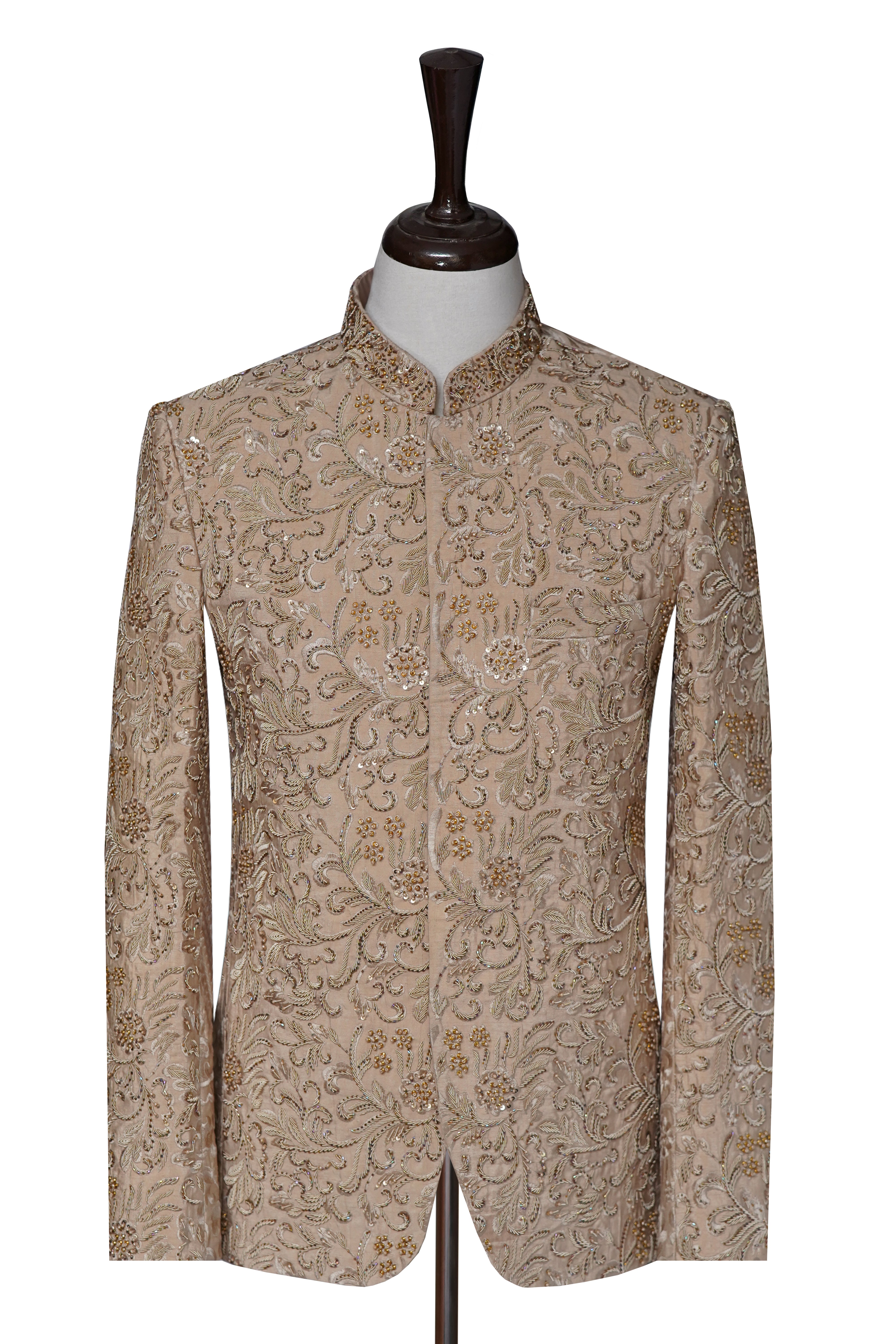 Royal Rose Gold Luxury Prince Coat Rose Gold