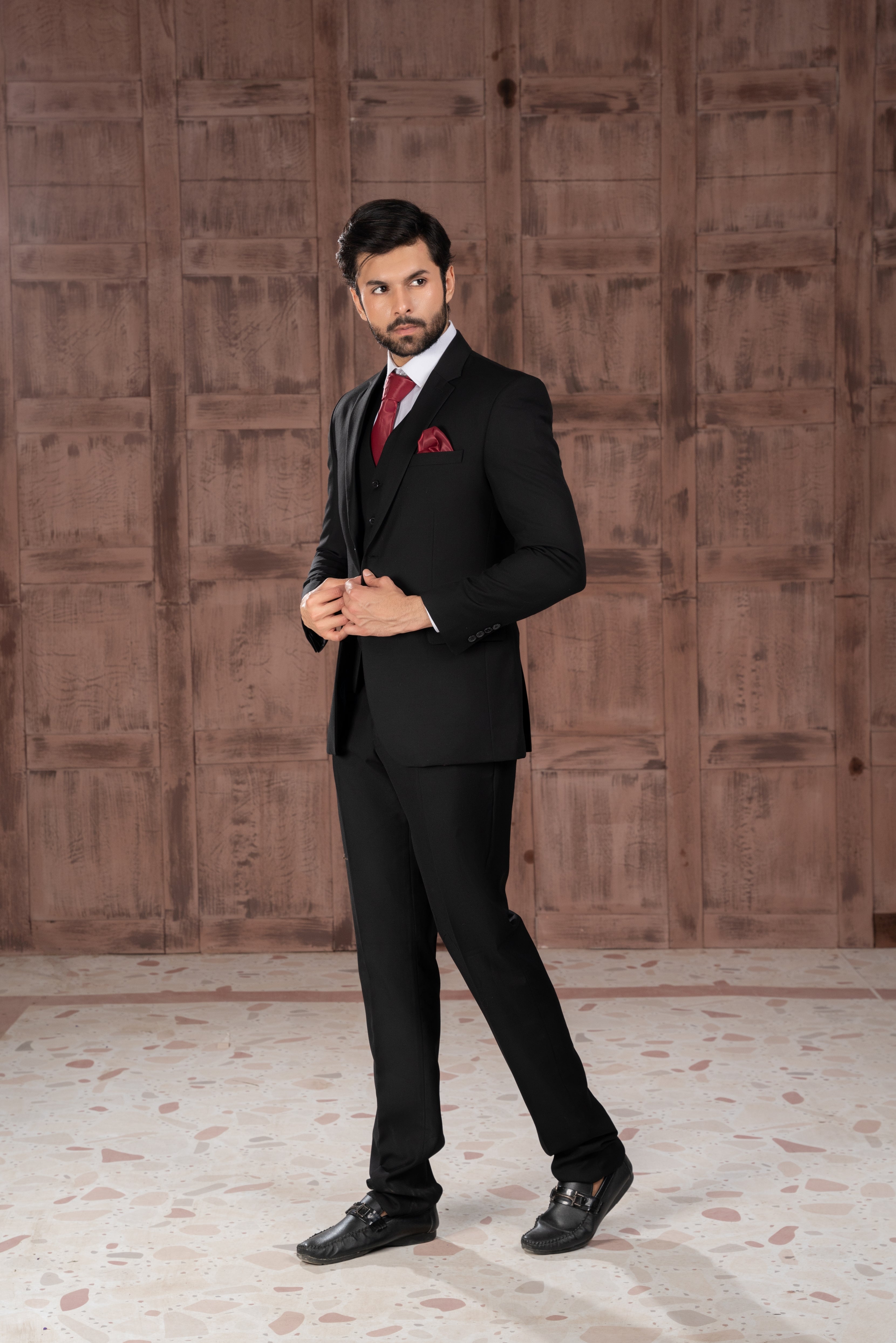 Royal Black Standard 3 Piece Suit