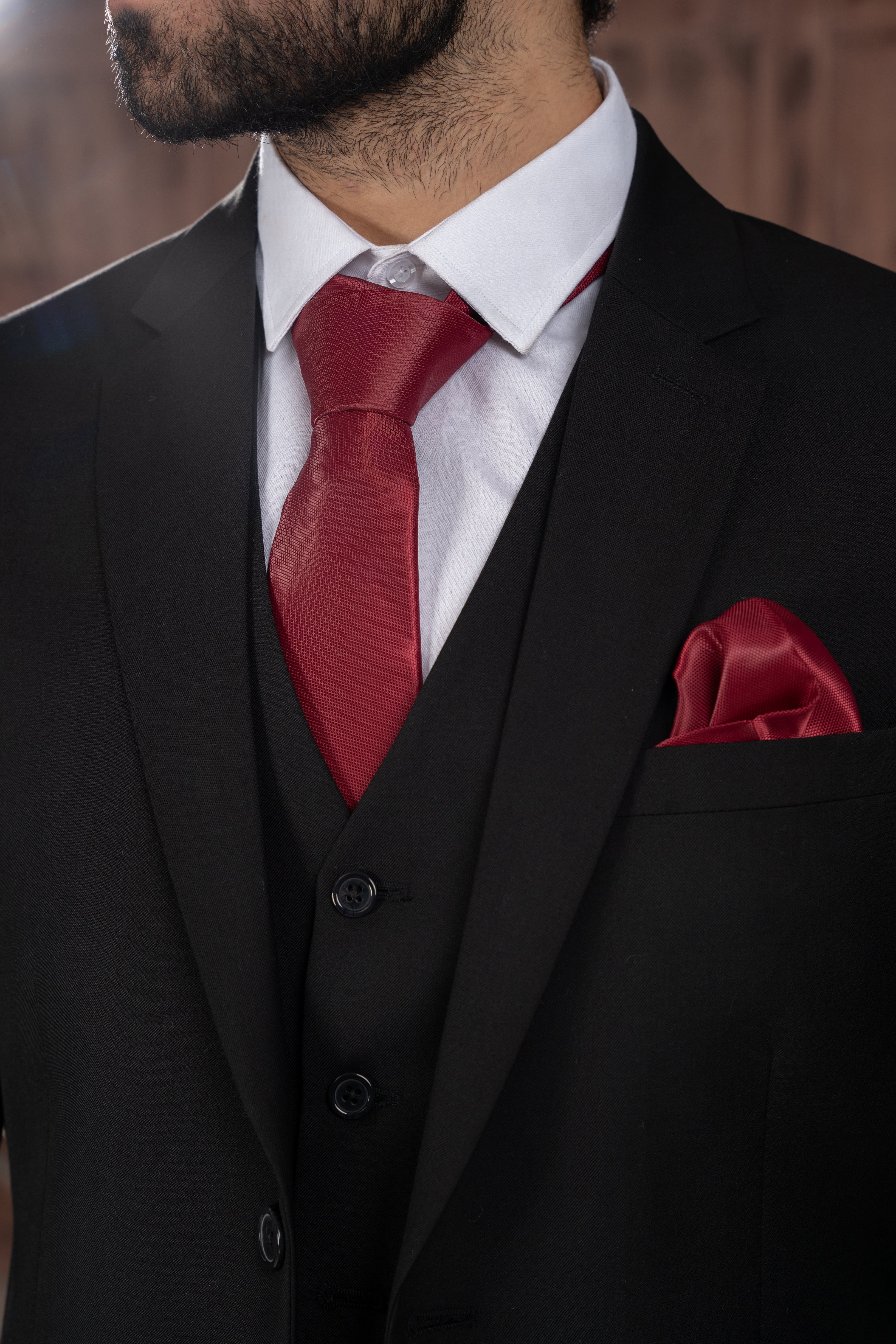 Royal Black Standard 3 Piece Suit