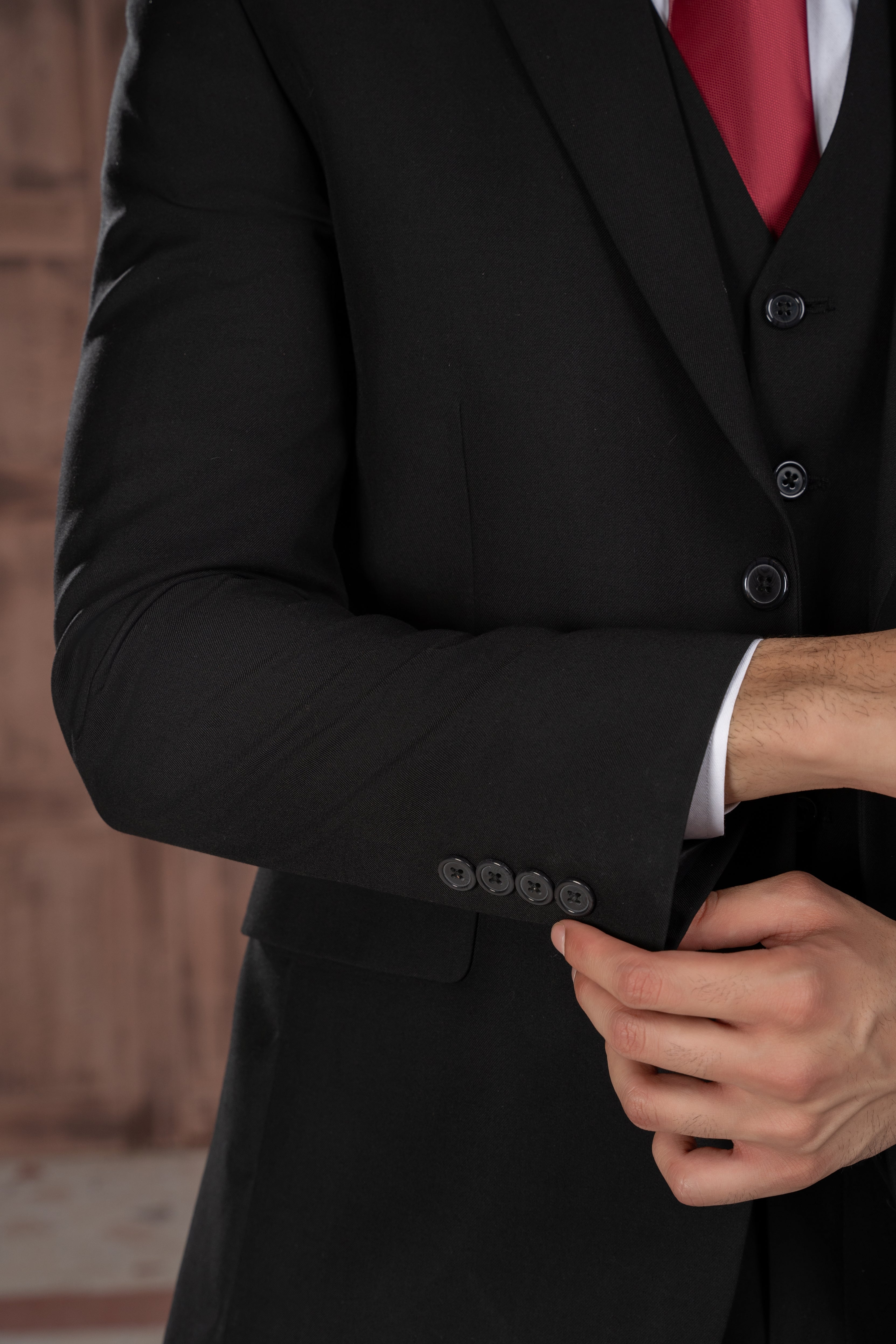 Royal Black Standard 3 Piece Suit