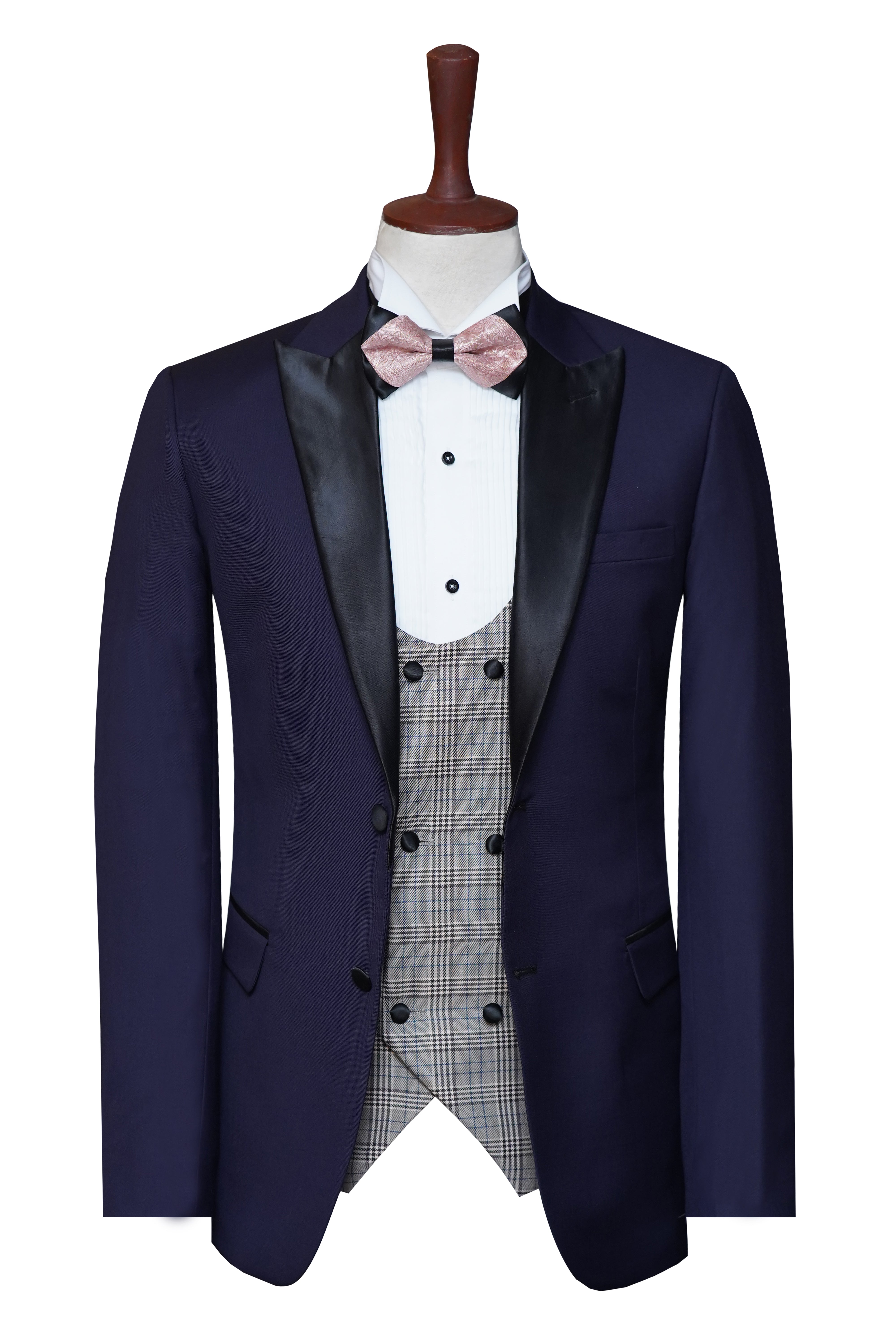 Royal Purple Tuxedo Suit