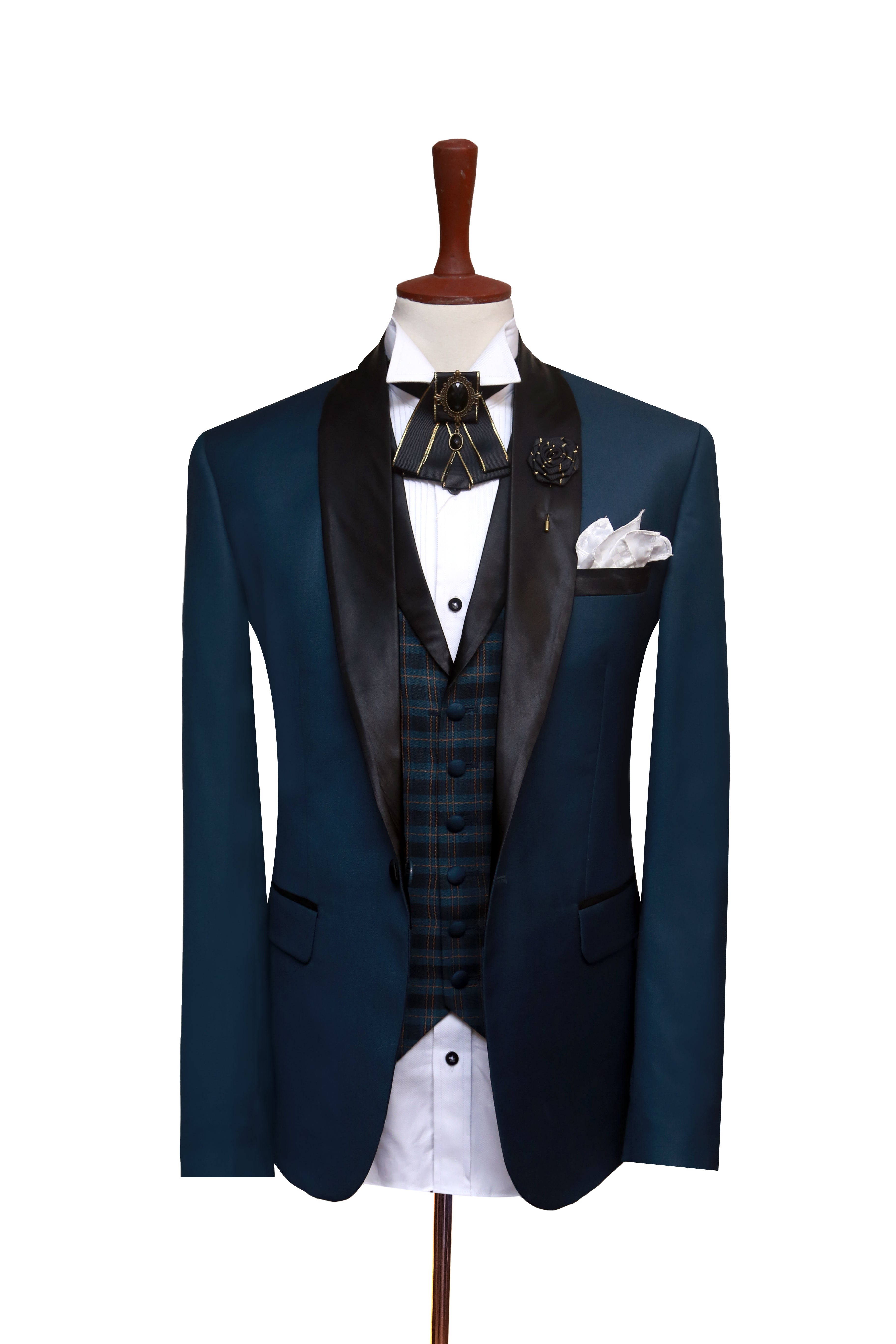 Zinq Three Piece Tuxedo Suit