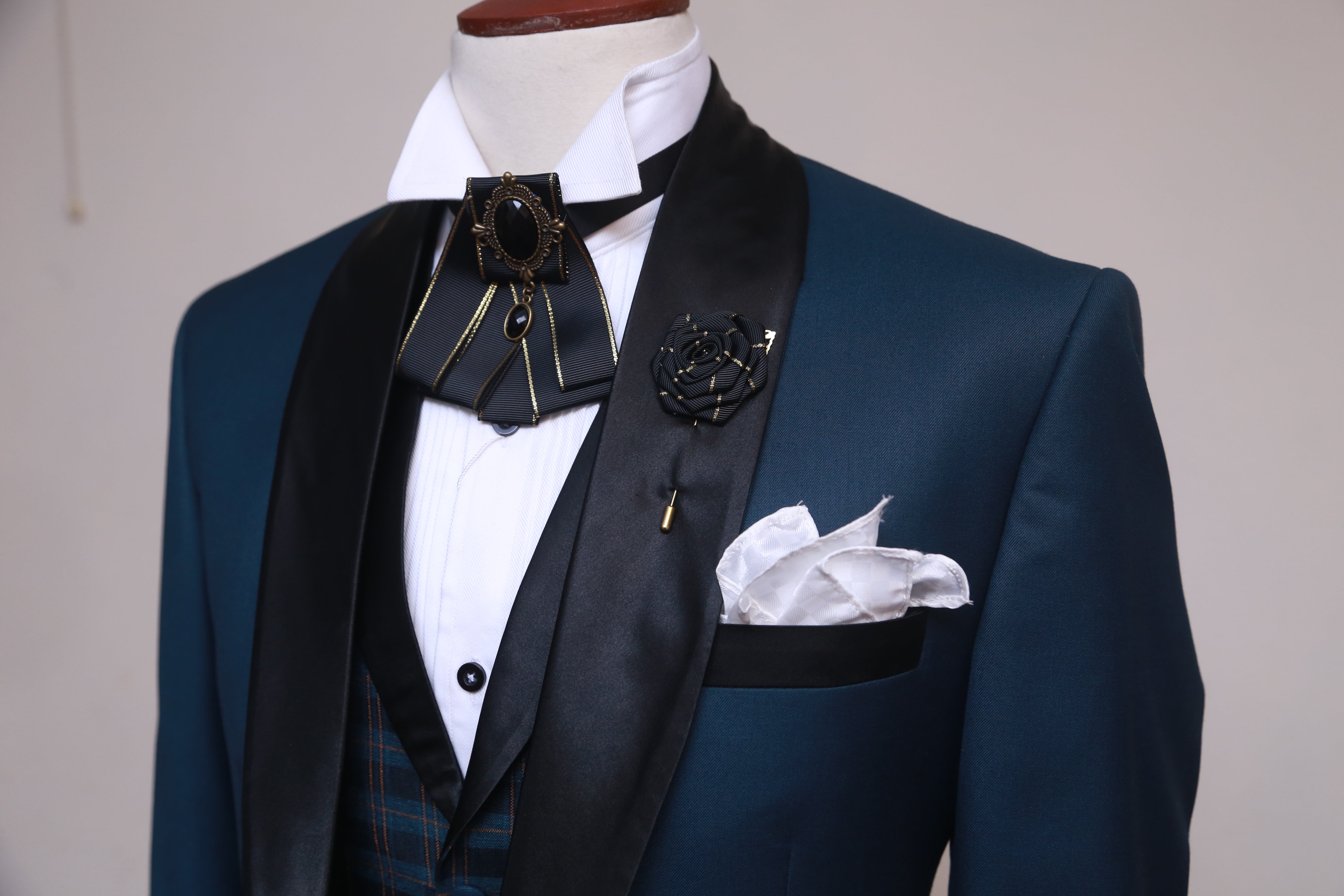 Zinq Three Piece Tuxedo Suit