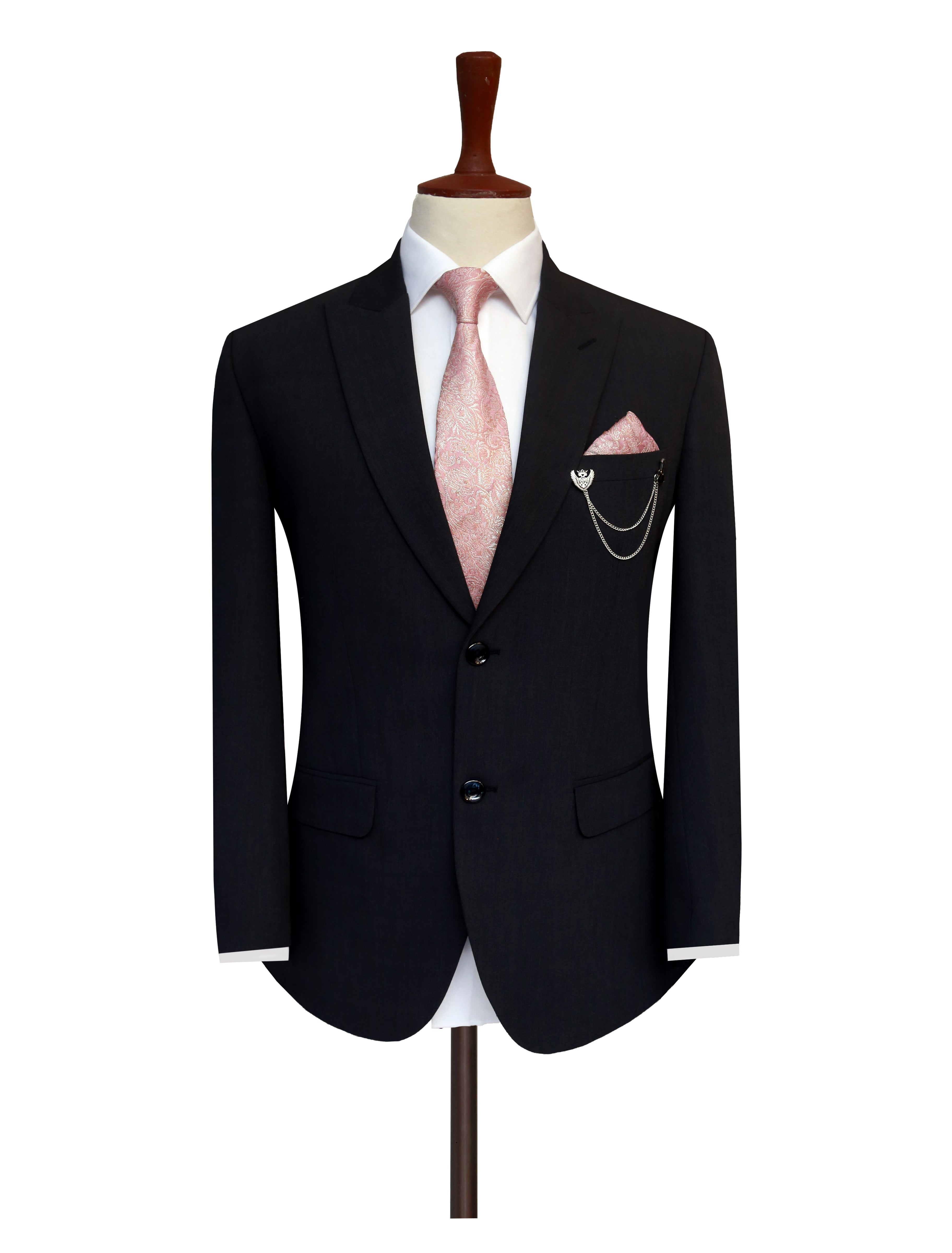 Premium 2 Piece Suit in Charcoal Grey