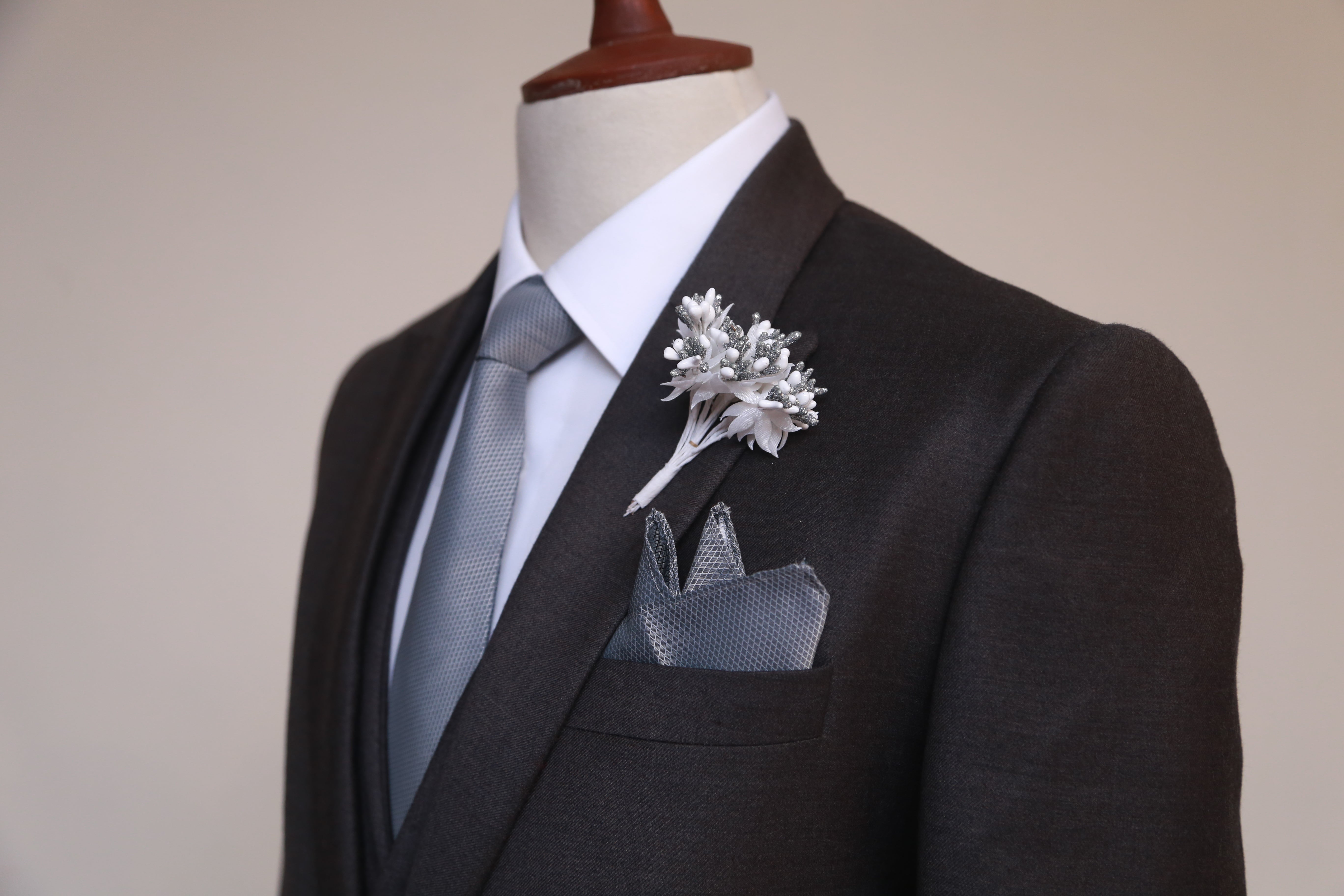 Classic Charcoal 3 Piece Suit