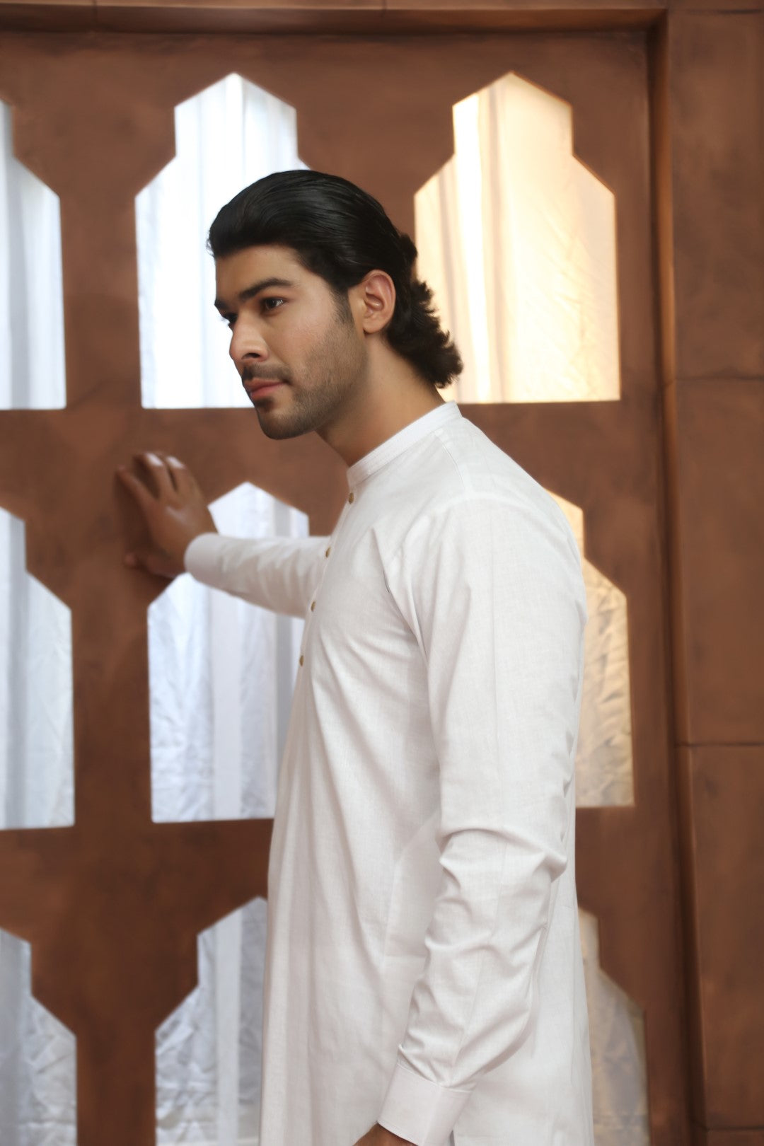 Royal Cotton White Kurta Pajama White