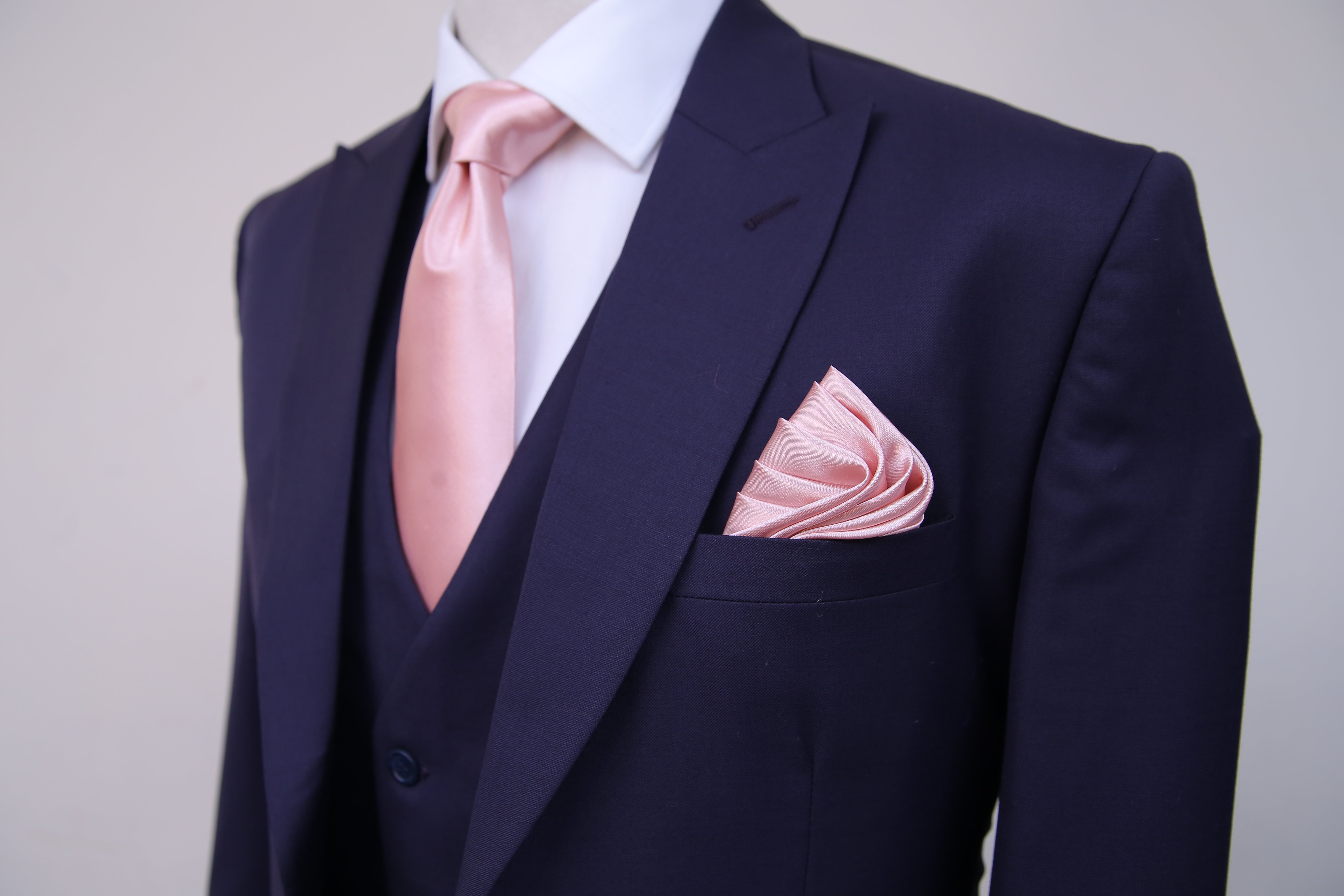 Regal Elegant Plum Three-Piece Suit for Men