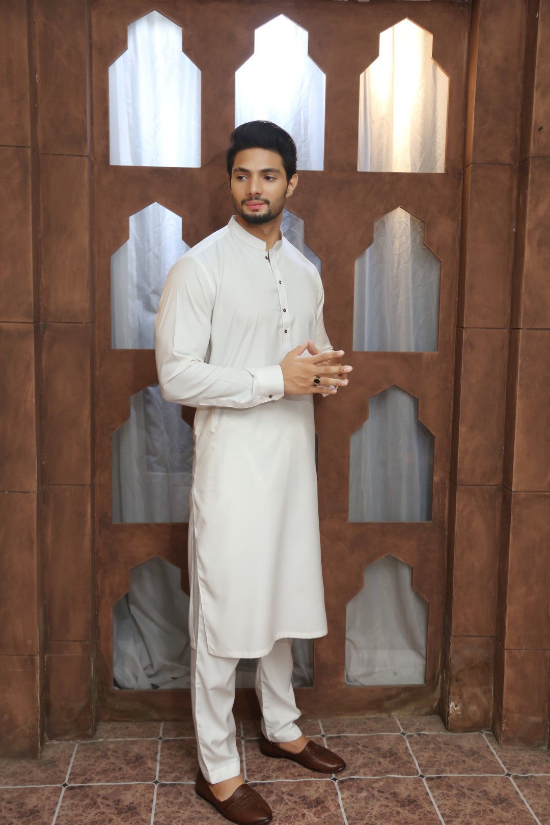 Royal White Kurta Pajama White
