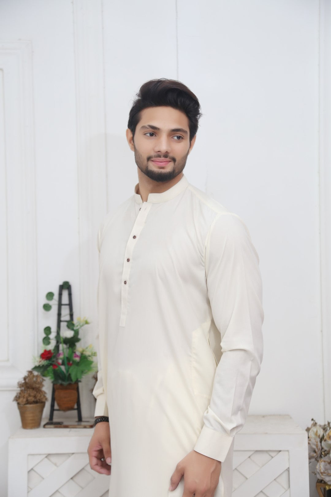 Luxury Off White Kurta Pajama Ivory Off White