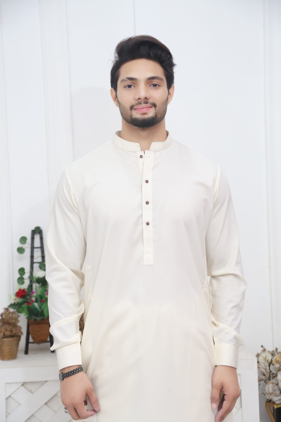 Luxury Off White Kurta Pajama Ivory Off White