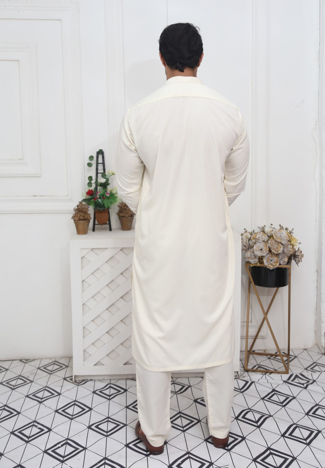 Luxury Off White Kurta Pajama Ivory Off White