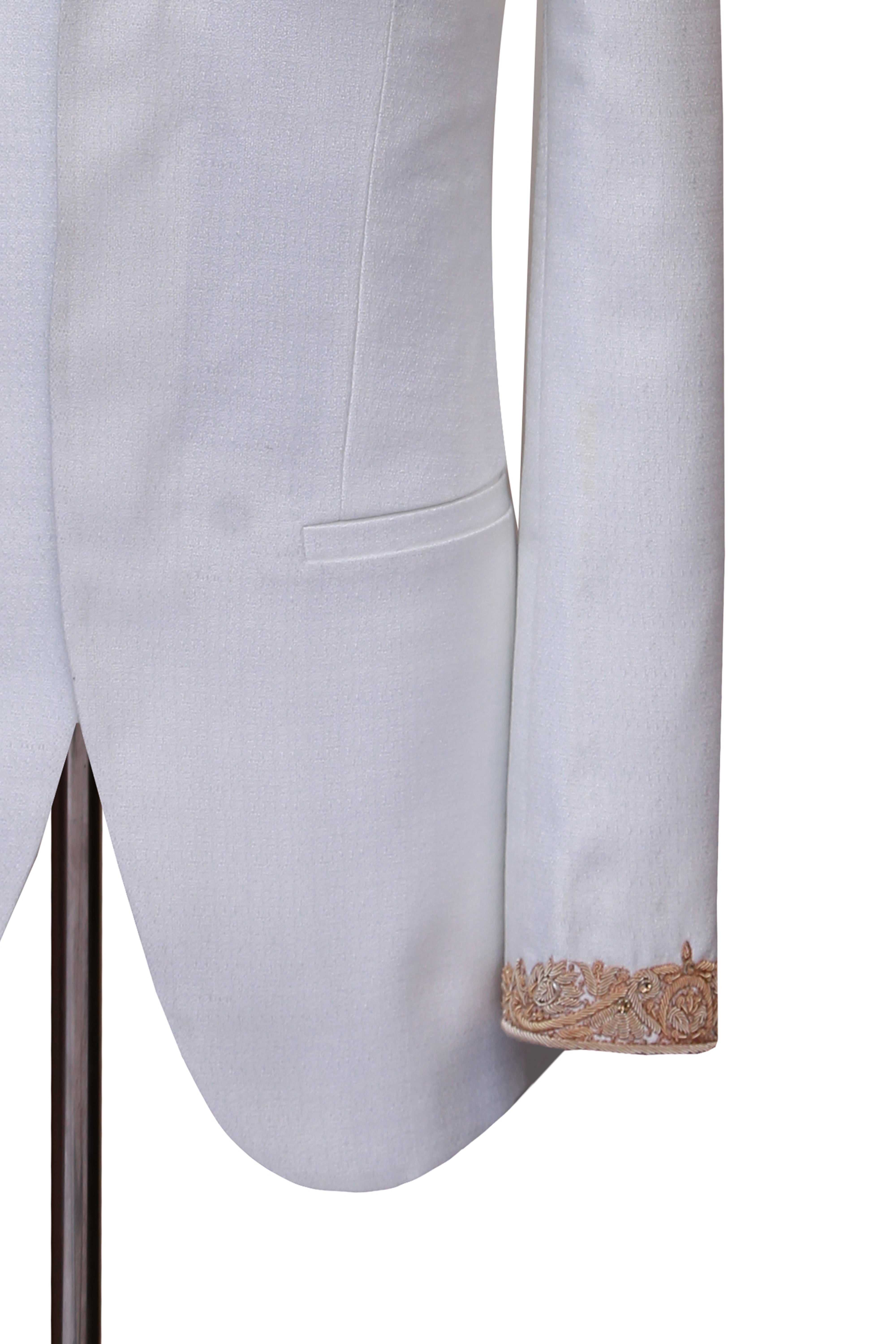 Royal White Prince Coat White