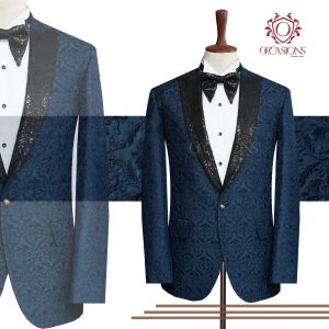 Royal Jamawar Tuxedo Suit